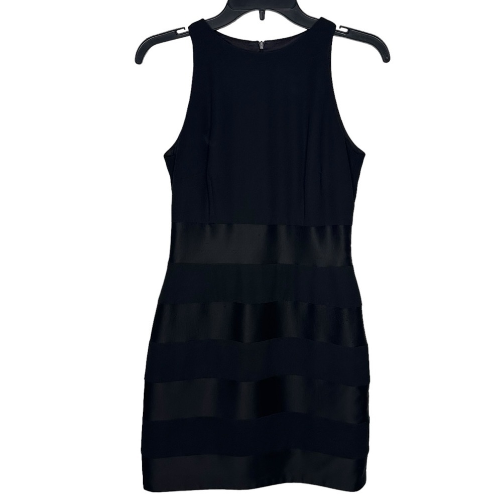 Laundry by Shelli Segal Black Sleeveless Sheath Dress - Women’s Size 6 - Picture 3 of 8